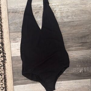 American Apparel Halter Bodysuit